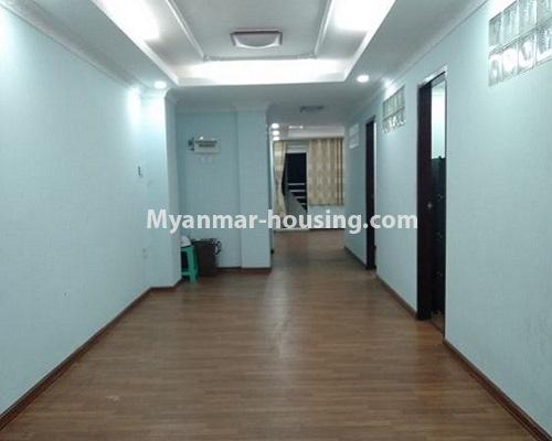 Myanmar real estate - for rent property - No.4267 - Condo room for rent in Kamaryut! - dining area