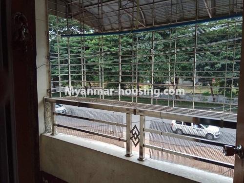 Myanmar real estate - for rent property - No.4270 - Apartment for rent in Yankin! - balcony