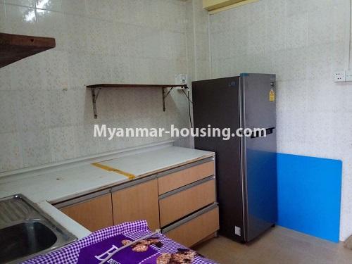 Myanmar real estate - for rent property - No.4270 - Apartment for rent in Yankin! - kitchen 