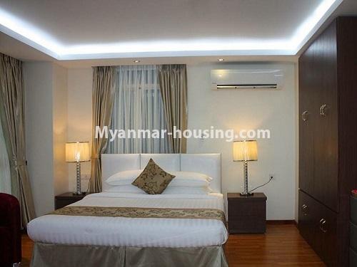 Myanmar real estate - for rent property - No.4272 - Golden Parami Condo room for rent in Hlaing! - single bedroom view