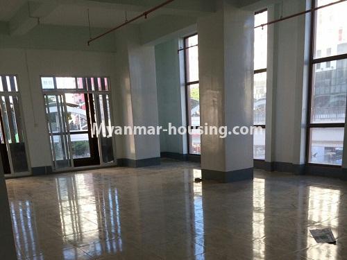 Myanmar real estate - for rent property - No.4278 - Office room for rent in downtown. - hall view
