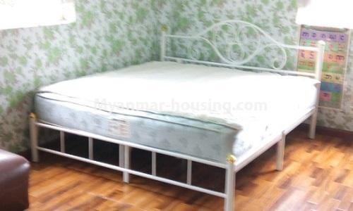 Myanmar real estate - for rent property - No.4280 - Landed house for rent in Insein! - master bedroom 