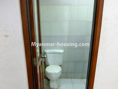 Myanmar real estate - for rent property - No.4282 - Condo room for rent in Mingalar Taung Nyunt! - compound bathroom
