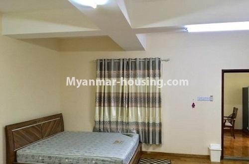 Myanmar real estate - for rent property - No.4285 - Condo room for rent in Yankin! - master bedrom view