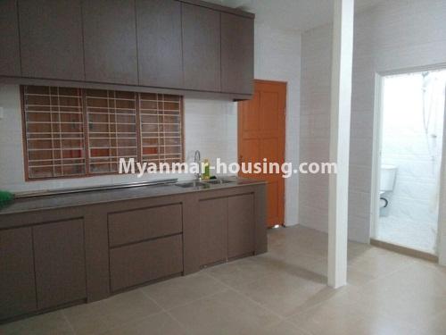 缅甸房地产 - 出租物件 - No.4286 - Landed house for rent in Mayangone! - kitchen view