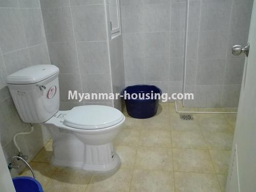 ミャンマー不動産 - 賃貸物件 - No.4287 - New condo room for rent in Insein! - bathroom view