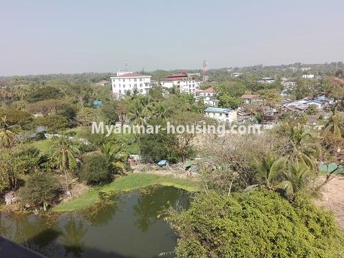 ミャンマー不動産 - 賃貸物件 - No.4287 - New condo room for rent in Insein! - outside view