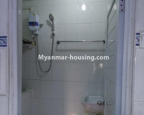 Myanmar real estate - for rent property - No.4288 - One bedroom condo room for rent in Mayangone! - bathroom 