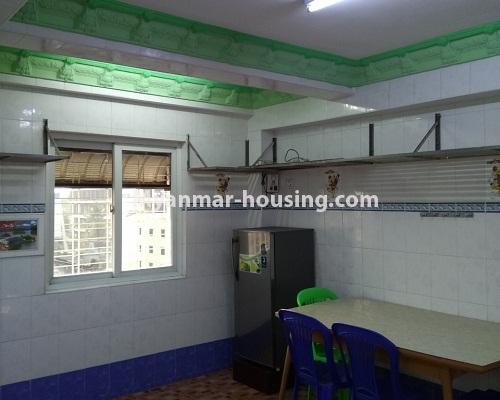 Myanmar real estate - for rent property - No.4288 - One bedroom condo room for rent in Mayangone! - dining area