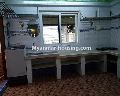 Myanmar real estate - for rent property - No.4288 - One bedroom condo room for rent in Mayangone! - kitchen 