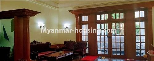 Myanmar real estate - for rent property - No.4291 - Nice Landed House for rent in Mayangone! - living room