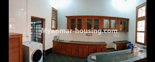 Myanmar real estate - for rent property - No.4291 - Nice Landed House for rent in Mayangone! - kitchen 