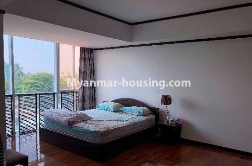 Myanmar real estate - for rent property - No.4292 - Orchid Condo room for rent in Ahlone! - master bedroom