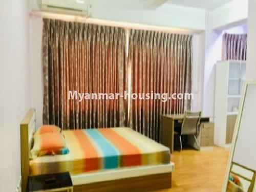 Myanmar real estate - for rent property - No.4296 - 4 BHK the Central City Condominium room for rent in Dagon, Yangon Downtown area! - bedroom 1 view