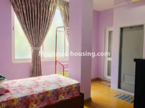 Myanmar real estate - for rent property - No.4296 - 4 BHK the Central City Condominium room for rent in Dagon, Yangon Downtown area! - bedroom 4 view