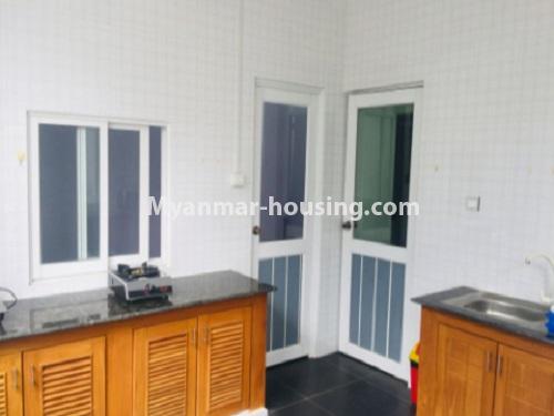 Myanmar real estate - for rent property - No.4296 - 4 BHK the Central City Condominium room for rent in Dagon, Yangon Downtown area! - kitchen view