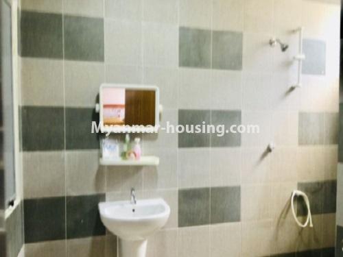 Myanmar real estate - for rent property - No.4296 - 4 BHK the Central City Condominium room for rent in Dagon, Yangon Downtown area! - another bathroom view