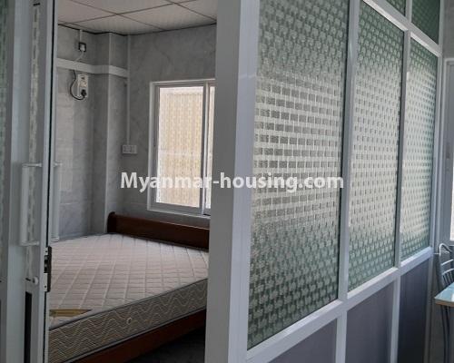 ミャンマー不動産 - 賃貸物件 - No.4299 - One bedroom penthouse for rent in Sanchaung! - bedroom