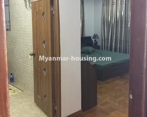 ミャンマー不動産 - 賃貸物件 - No.4304 - Green Lake condo room for rent in Mingalar Taung Nyunt! - master bedroom