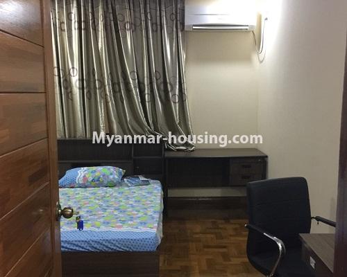 Myanmar real estate - for rent property - No.4304 - Green Lake condo room for rent in Mingalar Taung Nyunt! - single bedroom