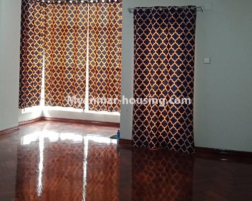 Myanmar real estate - for rent property - No.4306 - Condo room for rent in Kamaryut! - living room