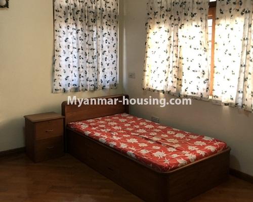 Myanmar real estate - for rent property - No.4312 - Landed house for rent in Ahlone! - bedroom 1
