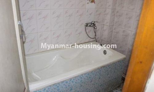 Myanmar real estate - for rent property - No.4315 - Landed house for rent in Mingalardone!  - bathroom