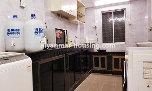 Myanmar real estate - for rent property - No.4317 - Condo room for rent in Lanmadaw! - kitchen