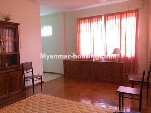 Myanmar real estate - for rent property - No.4321 - Landed house for rent in Myathitar Housing, South Okkalapa! - master bedroom