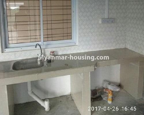 မြန်မာအိမ်ခြံမြေ - ငှားရန် property - No.4323 - ဗိုလ်တစ်ထောင်တွင် ကွန်ဒိုခန်း ငှားရန်ရှိသည်။ kitchen