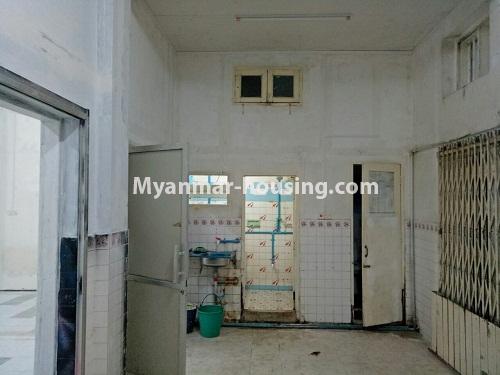 Myanmar real estate - for rent property - No.4326 - Ground floor for rent in Lanmadaw! - more spaec view in the kitchen 