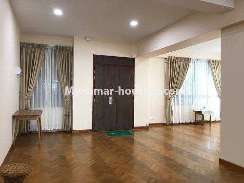 Myanmar real estate - for rent property - No.4330 - Lamin Luxury Condo room for rent in Hlaing! - another view of living room