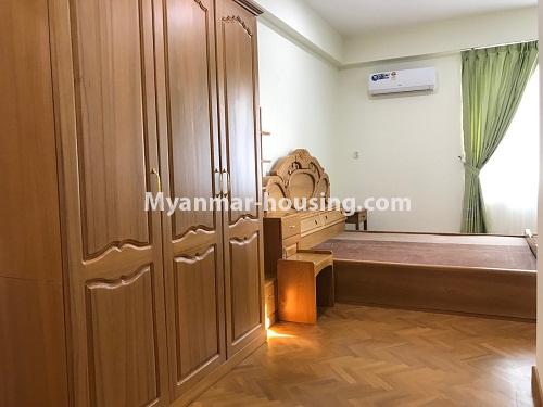 Myanmar real estate - for rent property - No.4330 - Lamin Luxury Condo room for rent in Hlaing! - master bedroom 1