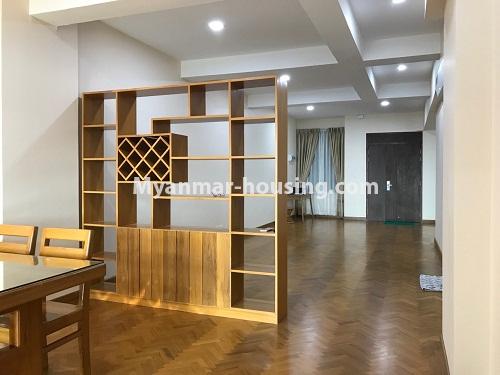 Myanmar real estate - for rent property - No.4330 - Lamin Luxury Condo room for rent in Hlaing! - dinaing area