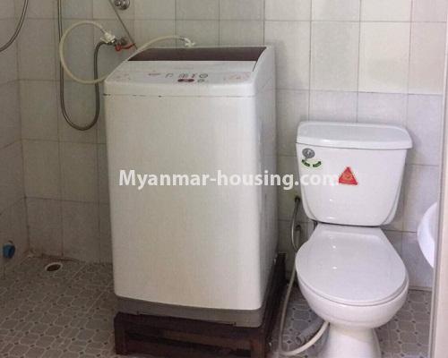 Myanmar real estate - for rent property - No.4332 - Apartment for rent in Highway Complex, Kamaryut. - compoung bathroom and toilet
