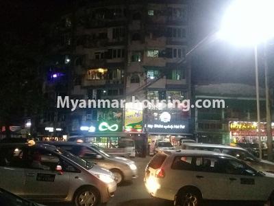 Myanmar real estate - for rent property - No.4334 - Apartment for rent in Sanchaung! - building view