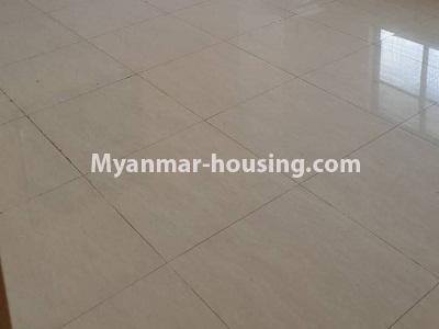 Myanmar real estate - for rent property - No.4336 - Condo room for rent in Botahtaung Township. - dining area in the kitchen