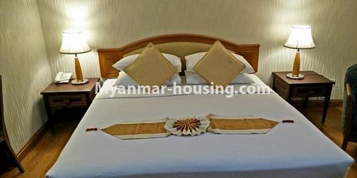 缅甸房地产 - 出租物件 - No.4338 - Tow bedroom serviced apartment for rent in Kamaryut! -  bedroom 1
