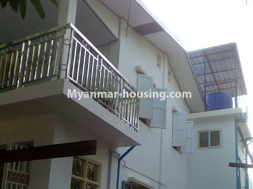 ミャンマー不動産 - 賃貸物件 - No.4340 - Landed house for rent in Thanlyin! - house upstairs view