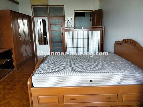 Myanmar real estate - for rent property - No.4341 - Condo room for rent in Downtown - master bedroom 1