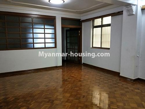 Myanmar real estate - for rent property - No.4341 - Condo room for rent in Downtown - living room area