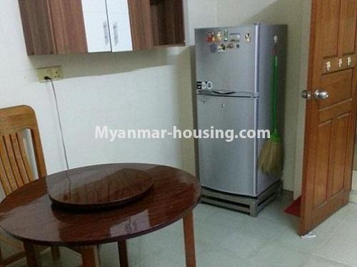 Myanmar real estate - for rent property - No.4343 - Lower floor apartment room for rent in Kamaryut! - kitchen