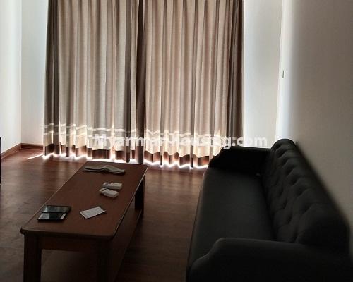 Myanmar real estate - for rent property - No.4346 - B Zone Star City condo room for rent in Thanlyin! - living room