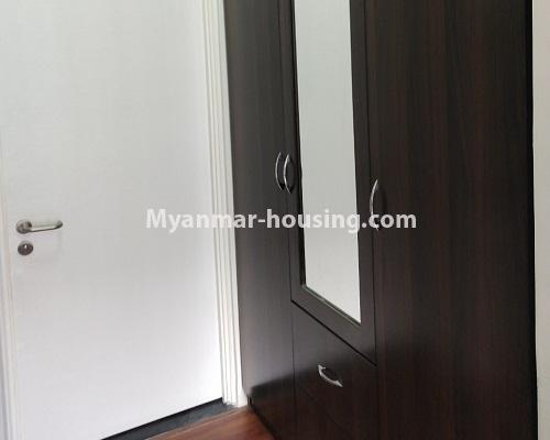 Myanmar real estate - for rent property - No.4346 - B Zone Star City condo room for rent in Thanlyin! - wardrobe