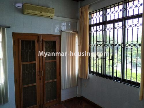Myanmar real estate - for rent property - No.4349 - Landed house for rent in Mayangone! - master bedroom 2