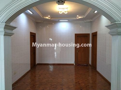 Myanmar real estate - for rent property - No.4349 - Landed house for rent in Mayangone! - extra hall space