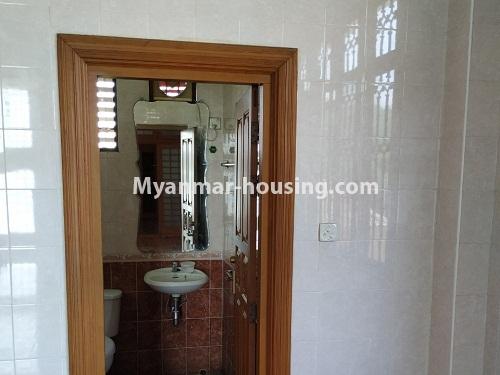 Myanmar real estate - for rent property - No.4349 - Landed house for rent in Mayangone! - bathroom