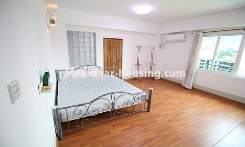 缅甸房地产 - 出租物件 - No.4351 - Condo room for rent in Bahan - master bedroom 2