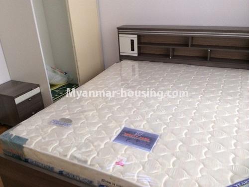 Myanmar real estate - for rent property - No.4352 - Star City Condo room for rent in Thanlyin! - master bedroom