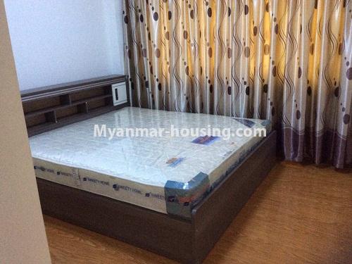 မြန်မာအိမ်ခြံမြေ - ငှားရန် property - No.4352 - သန်လျင်တွင် ကြယ်မြို့တော် ကွန်ဒိုခန်း ငှားရန်ရှိသည်။ - master bedroom